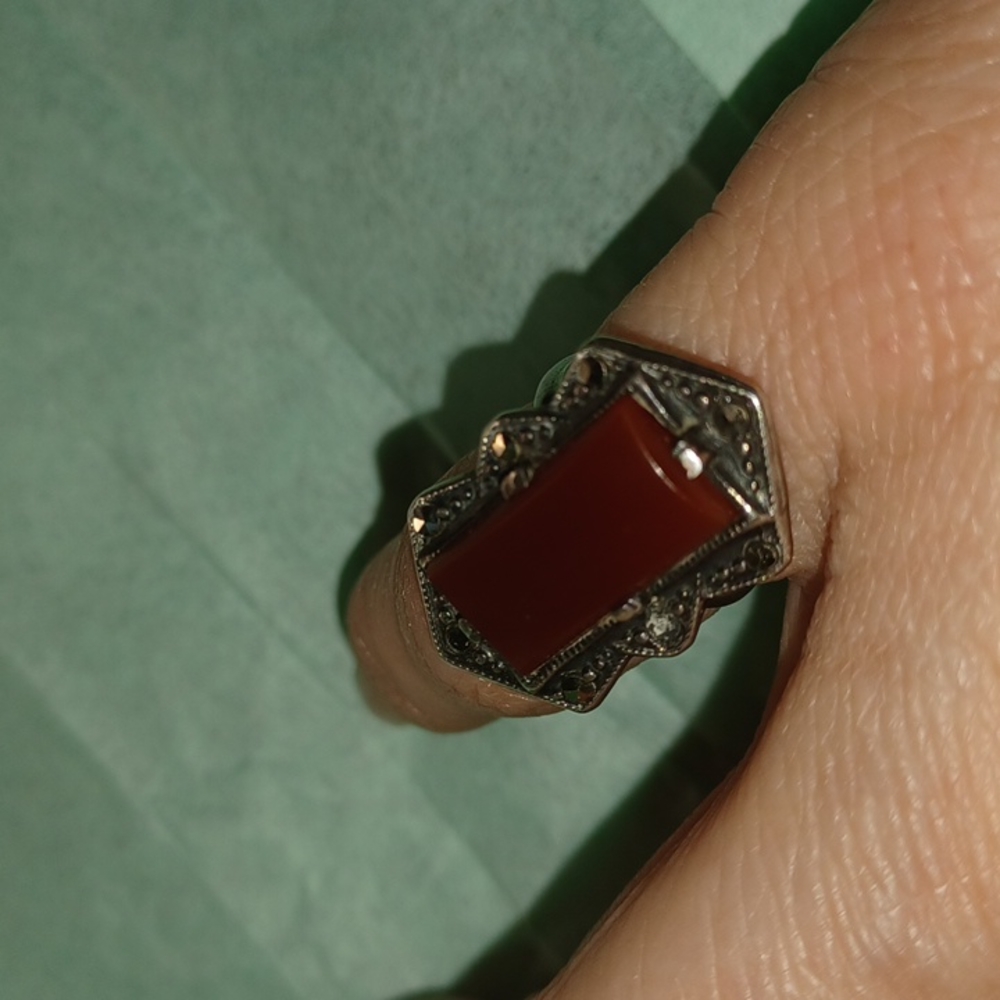 Vintage sterling ring.